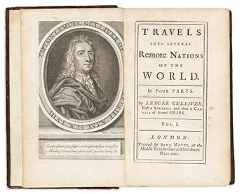 Swift, Jonathan (1667-1745) Travels into Several Remote Nations of the World. In Four Parts. By Lemuel Gulliver.